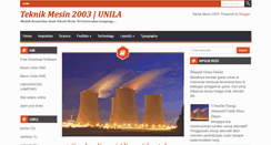 Desktop Screenshot of 2003.mesinunila.org